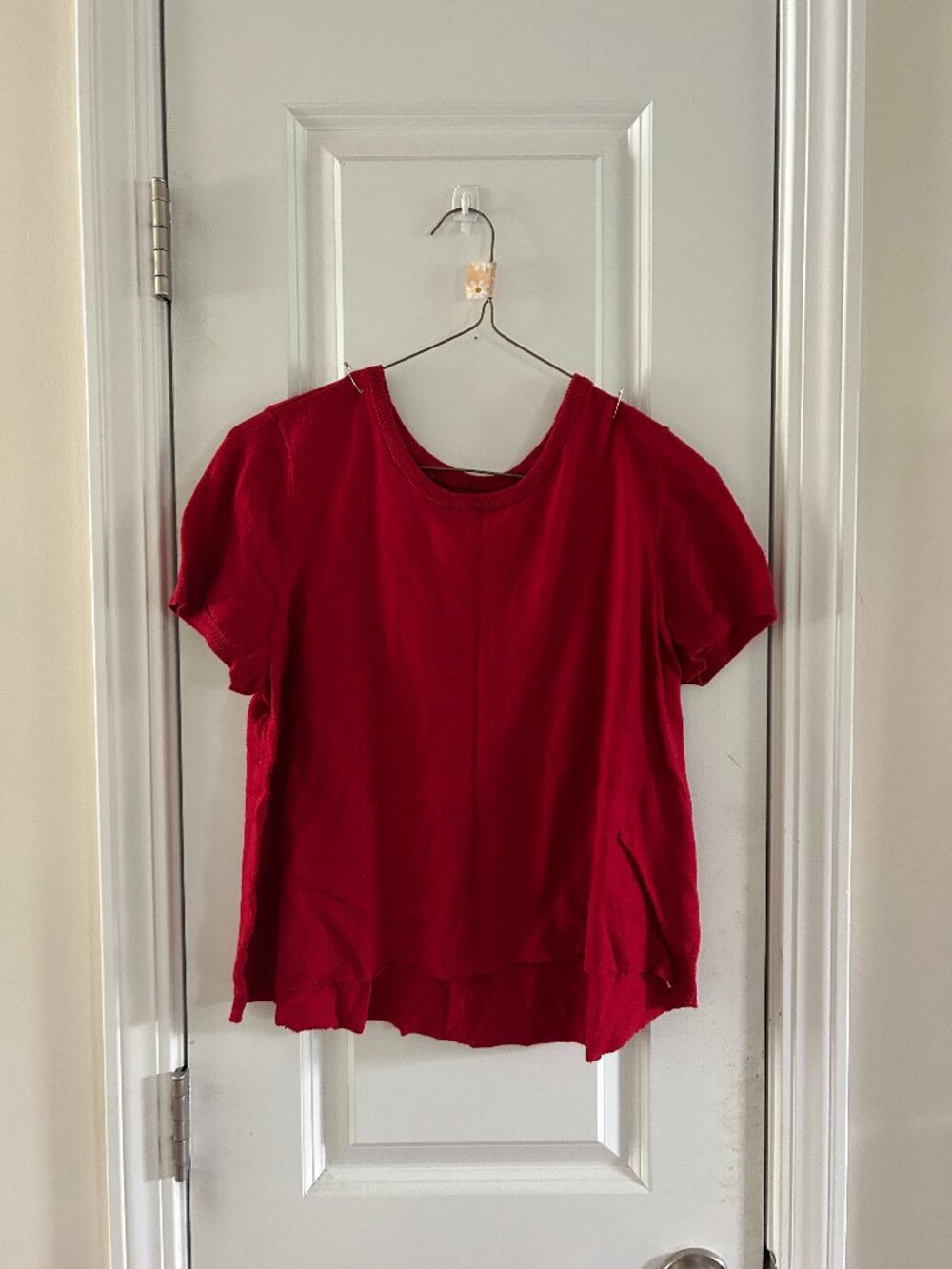 Apt. 9 Red Knit Top
